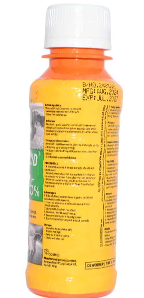 WORMICID LIQUID 125MLS