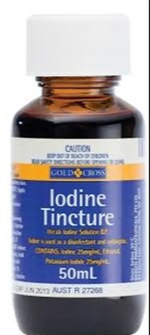 TINCURE OF IODINE 50MLS