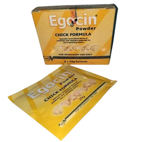 POULTRY ANTIBIOTIC EGOCIN CHIC FORMULAR 25GMS (OXYTETRACYCLINE)
