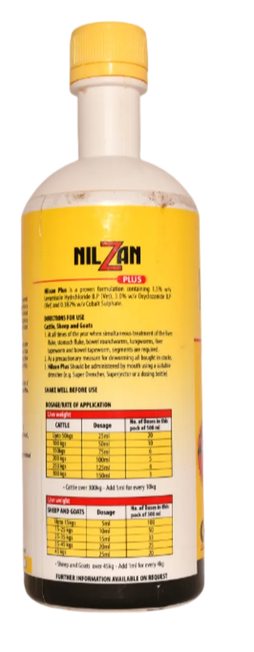 NILZAN PLUS  500MLS