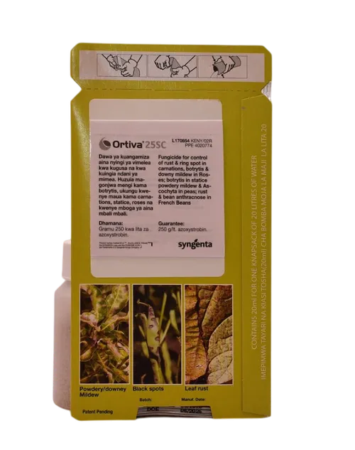 ORTIVA 250SC ORD   20MLS