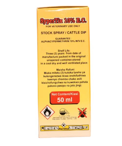 SS CYPERMETHRIN SYPERTIX  50ML