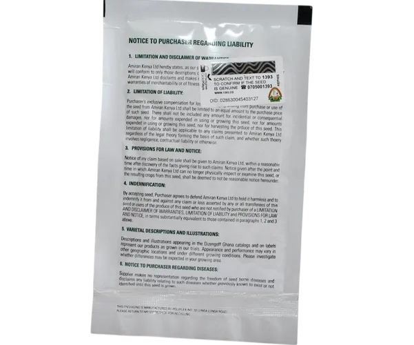 CUCUMBER S/MARKETER  25GM A