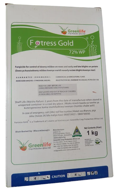 FORTRESS GOLD 72%WP 1KG