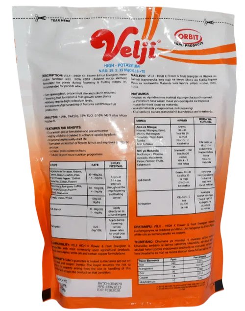 VELJI HIGH P 250GM