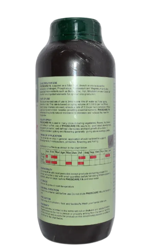 PHOSCARE FA NPK 4:25:15 500MLS