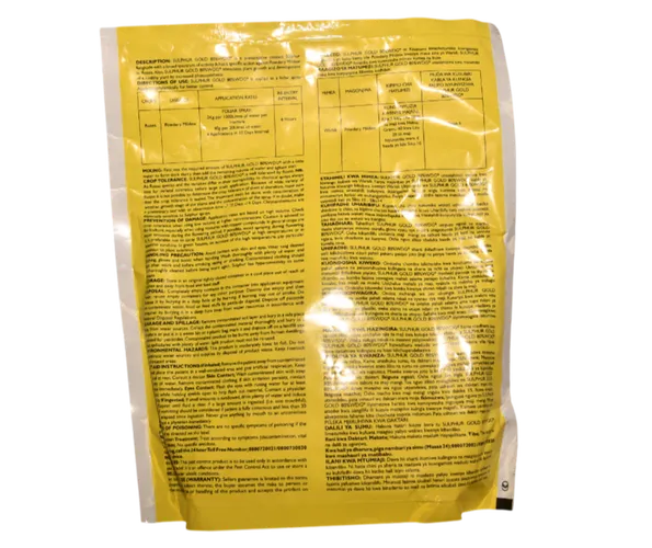 SULPHUR GOLD 1KG AGRICHEM