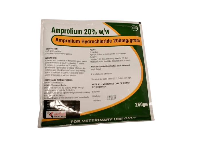POULTRY ANTIBIOTIC DAWA AMPROLIUM 20% 50GMS ANTI-COCCIDIOSIS