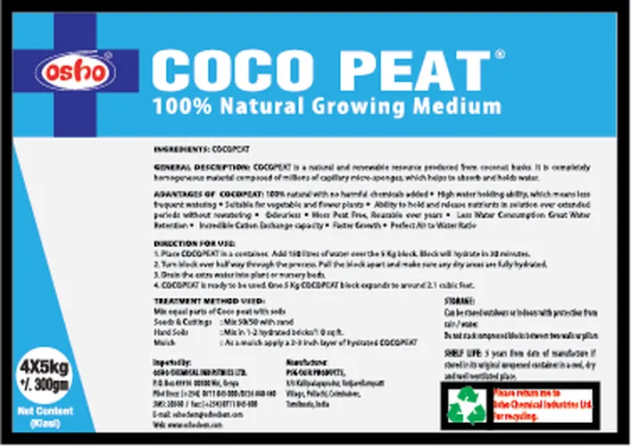 COCOPEAT 5KG OSHO