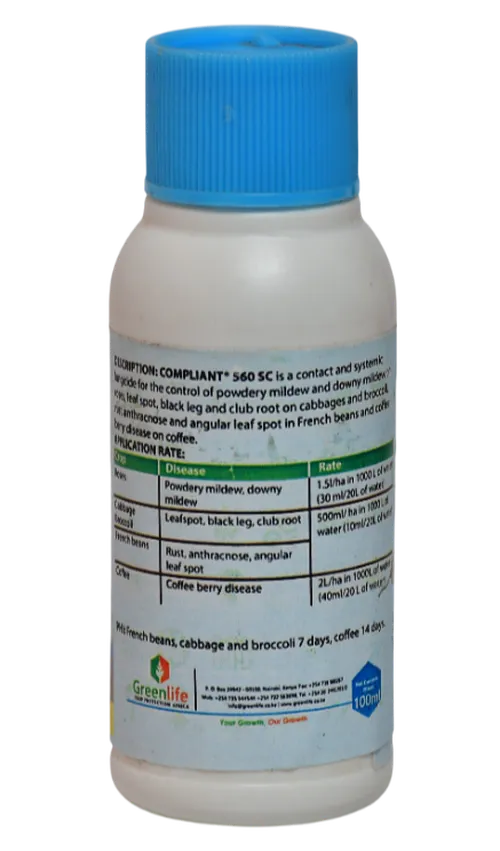 COMPLIANT 560SC 100MLS