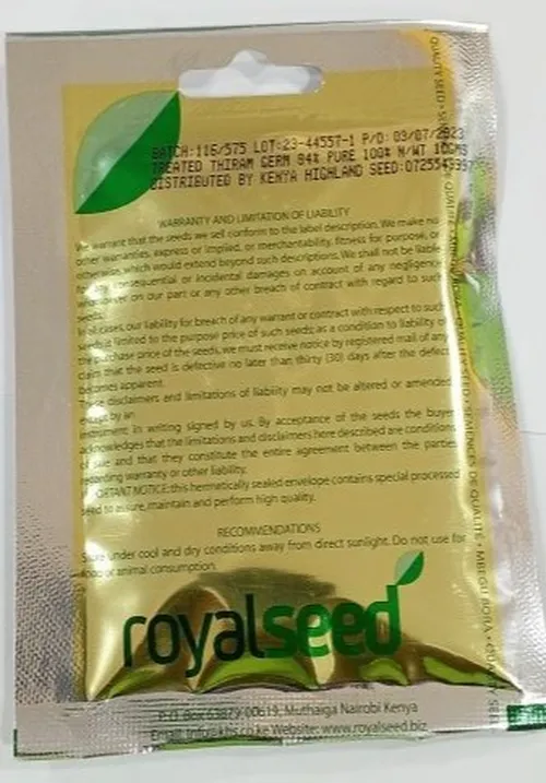 COLLARDS 10GMS ROYAL SEED