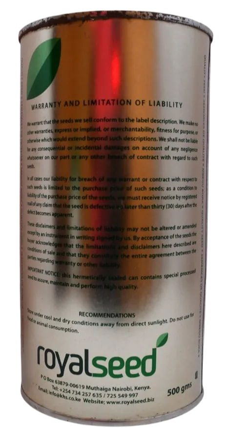 CARROT NANTES 100GM ROYAL SEED