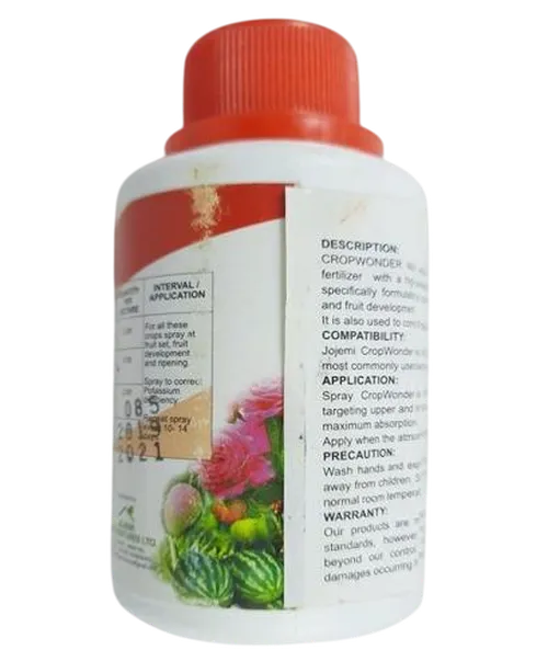 CROP WONDER MAX  HIGH K 100MLS 10:20:40