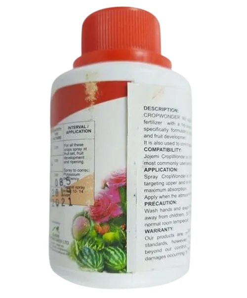 CROP WONDER MAX  HIGH K 60MLS10:20:40