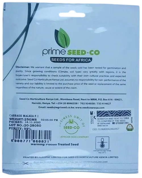 CABBAGE MALKIA F1 25GMS