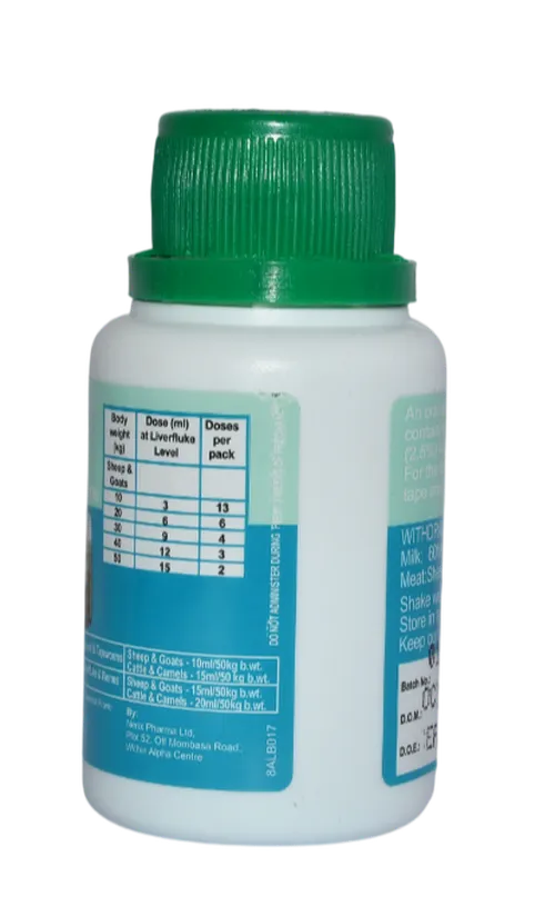 ALBENDAZOLE 2.5%   40MLS