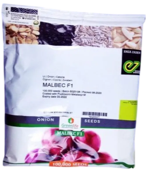 ONION MALBEC F1 100,000 SEEDS 400GMS