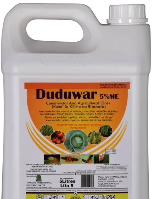 DUDUWAR  5%ME 100ML (LAMBDA CYHALOTHRIN)