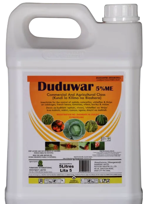 DUDUWAR  5%ME 1LTR (LAMBDA CYHALOTHRIN)