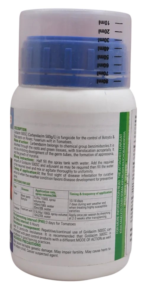 CARBENDAZIM GOLDAZIM  250MLS