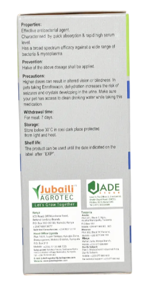 ENRONOR 20% ORAL 100MLS (ENROFLOXACIN)