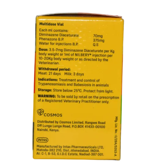 NILBERY INJECTION 30ML DIMINAZENE