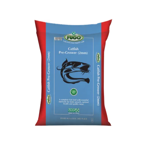 CATFISH FEED 40% 2MM 25KG UNGA