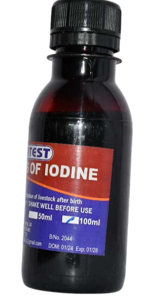 LATEST LUGOS OF IODINE 50MLS