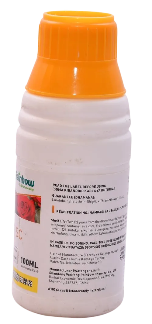 CAPTURE 247 SC 100MLS(LAMBDA-CYHALOTHRIN 106G/L+THIAMETHOXAM 141G/L)