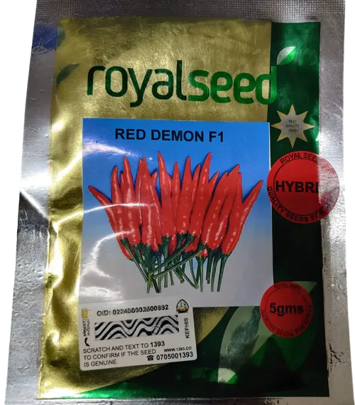 PEPPER RED DEMON F1 10GMS ROYAL