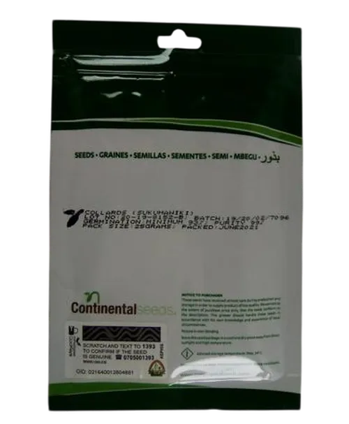 COLLARDS 10GM CONTINENTAL