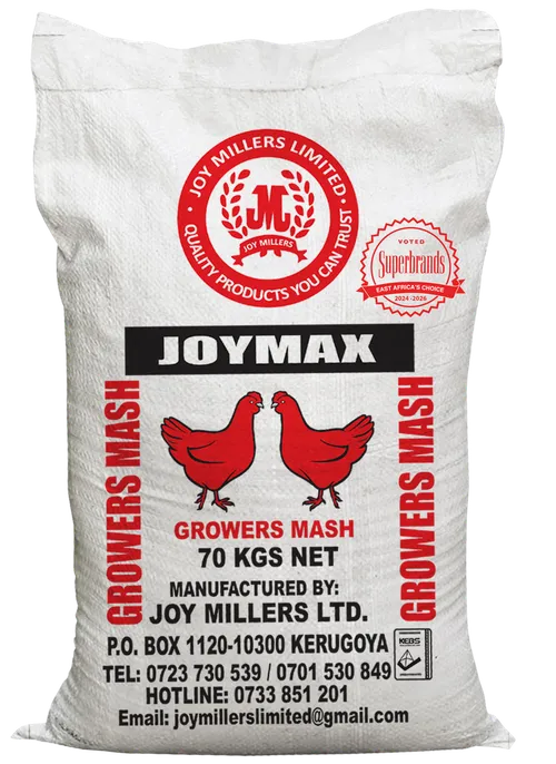 GROWERS MASH 70KG JOY MILLERS