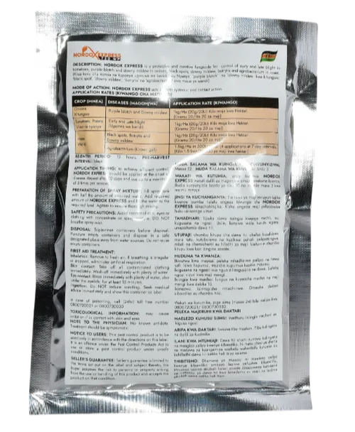 RED COPPER + DIMETHOMORPH 120GMS NORDOX EXPRESS  72 WP