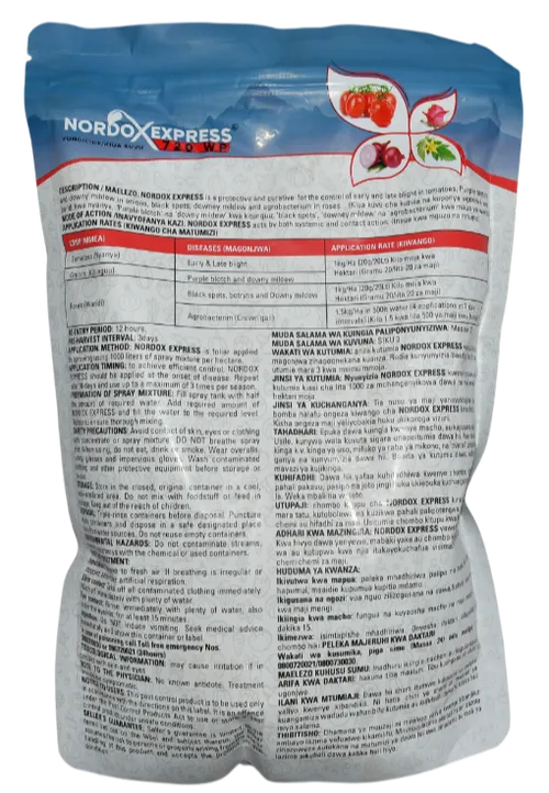 RED COPPER + DIMETHOMORPH 1KG NORDOX EXPRESS  72 WP