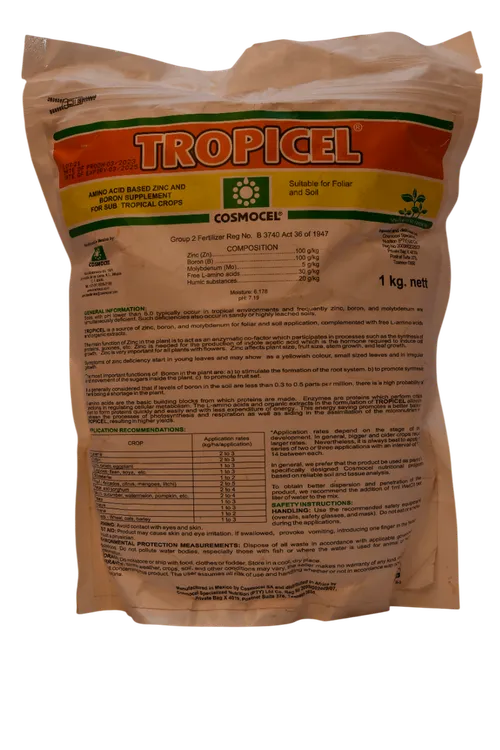 TROPICEL 250GMS ZINC & BORON