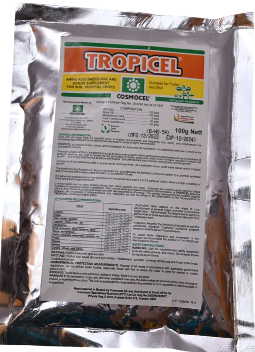 TROPICEL 100GMS ZINC & BORON