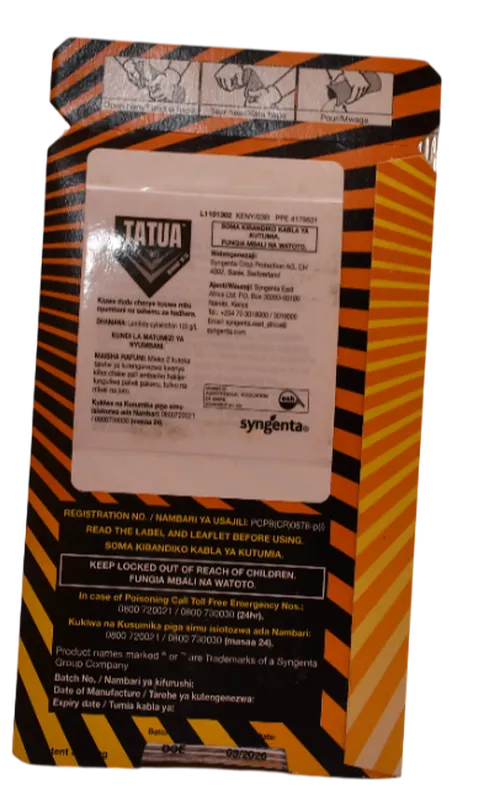 TATUA DEMAND 25MLS(LAMBDA-CYHALOTHRIN 100G/L)