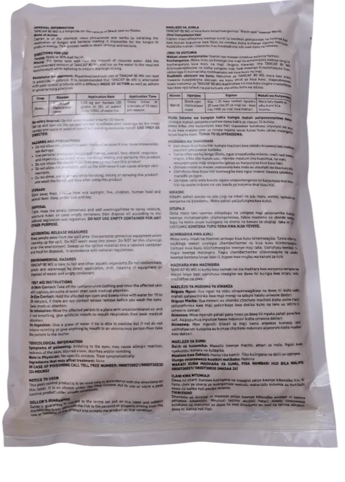 TANCAP 80 WG 1KG(CAPTAN 800G/KG)