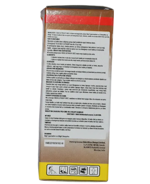 ULTRADIP 100ML CHLORPHRIFOS AND CYPERMETHRIN