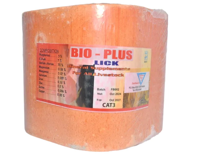 BIO-PLUS MINERAL BRICK 5KG BIO-SCIENCE