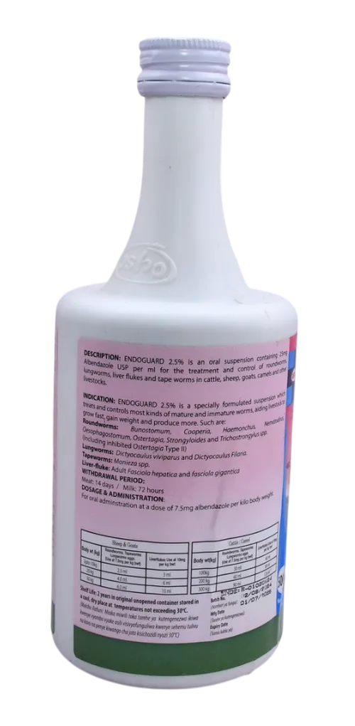 ENDOGUARD 2.5% 500MLS