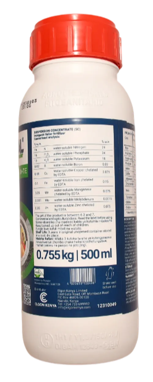 WUXAL MACROMIX 24:24:18  500ML ELGON