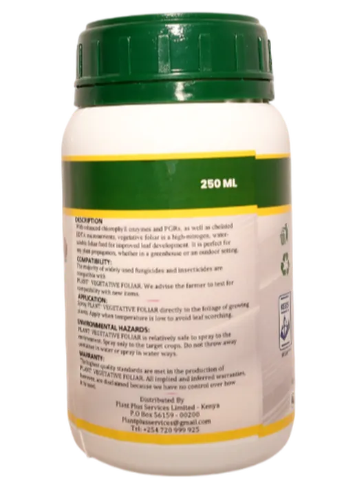 PLANT PLUS VEGETATIVE 250MLS
