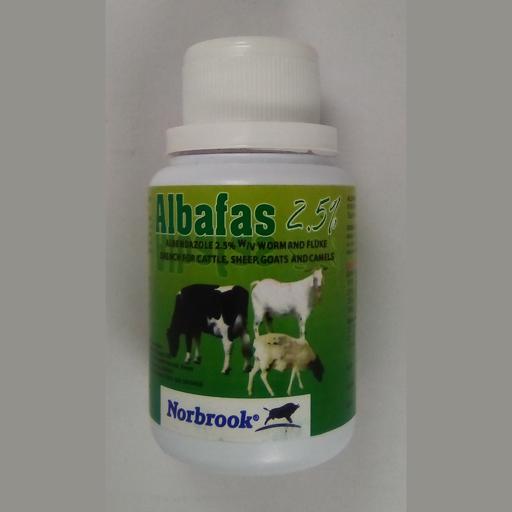 ALBAFAS 2.5% 120MLS
