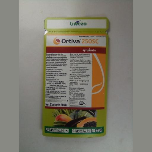 ORTIVA 250SC ORD 20MLS