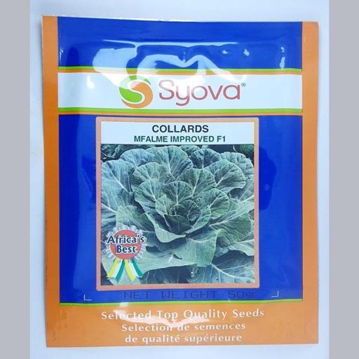 COLLARDS MFALME F1 IMPROVED 50GM EA