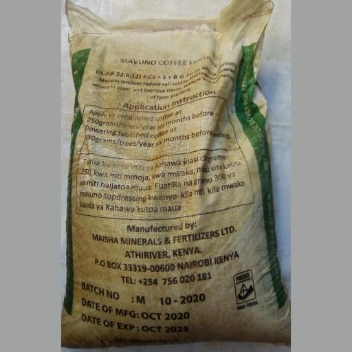 MAVUNO COFFEE 22:6:12 50KG