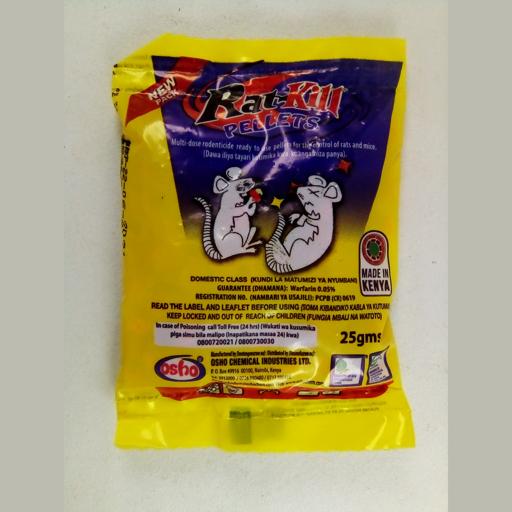 RATKILL PELLETS 25GMS