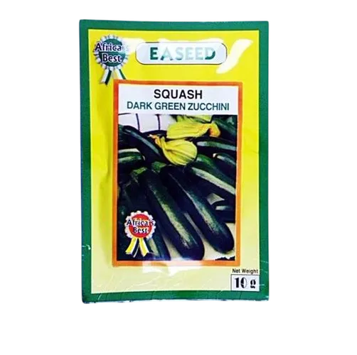 SQUASH DARK GREEN ZUCCHINI 10GM EA